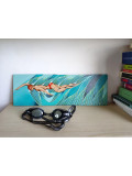 Federico Cortese, Swimmer, painting - Artalistic online contemporary art buying and selling gallery