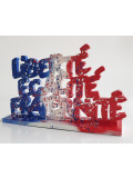 Spaco, Liberté, égalité, fraternité France, sculpture - Artalistic online contemporary art buying and selling gallery