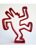 Spyddy, Chien dance Haring, sculpture - Artalistic online contemporary art buying and selling gallery