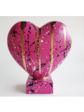 Spaco, Coeur rose, sculpture - Artalistic online contemporary art buying and selling gallery