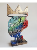 Spaco, tete roi Basquiat, sculpture - Artalistic online contemporary art buying and selling gallery