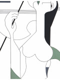 Hildegarde Handsaeme, Duet, drawing - Artalistic online contemporary art buying and selling gallery