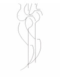 Hildegarde Handsaeme, Soulful symmetry, drawing - Artalistic online contemporary art buying and selling gallery