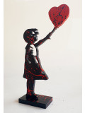 Spaco, Fille Banksy, sculpture - Artalistic online contemporary art buying and selling gallery