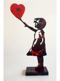 Spaco, Fille Banksy, sculpture - Artalistic online contemporary art buying and selling gallery