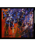 Olivier Pfleger, lavandes sauvages, painting - Artalistic online contemporary art buying and selling gallery