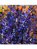 Olivier Pfleger, lavandes sauvages, painting - Artalistic online contemporary art buying and selling gallery