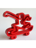 Spyddy, Mini skater Haring, sculpture - Artalistic online contemporary art buying and selling gallery