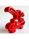 Spyddy, Mini skater Haring, sculpture - Artalistic online contemporary art buying and selling gallery