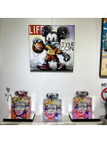 Patrick Cornée, Mickey is a Lakers fan, painting - Artalistic online contemporary art buying and selling gallery