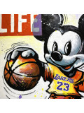 Patrick Cornée, Mickey is a Lakers fan, painting - Artalistic online contemporary art buying and selling gallery