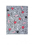 Mr Hope, Mr.Hope et son monde heart, painting - Artalistic online contemporary art buying and selling gallery