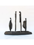 Didier Fournier, Migration, sculpture - Artalistic online contemporary art buying and selling gallery