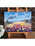 Oxypoint, River of Flowers, painting - Artalistic online contemporary art buying and selling gallery
