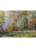 Oleg Riabchuk, When summer meets Autumn, painting - Artalistic online contemporary art buying and selling gallery