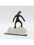 Didier Fournier, Surfeur, sculpture - Artalistic online contemporary art buying and selling gallery