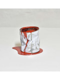 Yannick Bouillault, le vieux pot de peinture rouge, sculpture - Artalistic online contemporary art buying and selling gallery