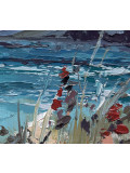 Oxypoint, Blooming seashore, painting - Artalistic online contemporary art buying and selling gallery