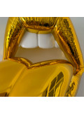 Sagrasse, Satisfaction gold, sculpture - Artalistic online contemporary art buying and selling gallery
