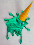 Sagrasse, Fucking world gold, sculpture - Artalistic online contemporary art buying and selling gallery