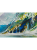 Helena Monniello, Cascades, painting - Artalistic online contemporary art buying and selling gallery