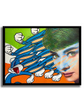 Gardani, Chasing Audrey Hepburn, painting - Artalistic online contemporary art buying and selling gallery