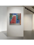 A-Wibaa, Colosseo quadrato, painting - Artalistic online contemporary art buying and selling gallery