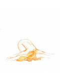 4in, Mise à nue 1, watercolor - Artalistic online contemporary art buying and selling gallery