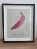 Andy Warhol, Banana pink fluo, drawing - Artalistic online contemporary art buying and selling gallery