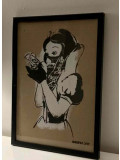 Banksy, Blanche neige, drawing - Artalistic online contemporary art buying and selling gallery