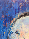 Dany Soyer, En bleu, painting - Artalistic online contemporary art buying and selling gallery