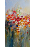 Lydie Massou, Le temps d'un été, painting - Artalistic online contemporary art buying and selling gallery