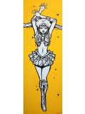 Ewen Gur, Punk rock sailor moon, edition - Artalistic online contemporary art buying and selling gallery