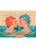 Mr Strange, Sister and Brother at Pool, edition - Artalistic online contemporary art buying and selling gallery