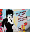 Miss Tic, Augmenter le taux des échanges amoureux, Edition - Artalistic online contemporary art buying and selling gallery