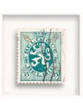 Guy Bee, Belgium stamp, edition - Artalistic online contemporary art buying and selling gallery