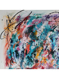 Âme Sauvage, Les couleurs du paradis, painting - Artalistic online contemporary art buying and selling gallery