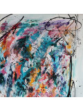 Âme Sauvage, Les couleurs du paradis, painting - Artalistic online contemporary art buying and selling gallery