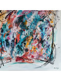 Âme Sauvage, Les couleurs du paradis, painting - Artalistic online contemporary art buying and selling gallery