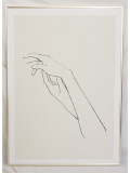 Léa Youthemagician, Hand talk 3, drawing - Artalistic online contemporary art buying and selling gallery