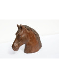 Véronique Fournier, Tête de cheval, sculpture - Artalistic online contemporary art buying and selling gallery