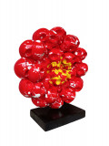 VL, Flowerskull, sculpture - Artalistic online contemporary art buying and selling gallery