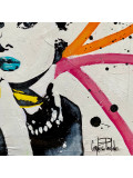 Pauline Cornée, Audrey Hepburn Break the rules, painting - Artalistic online contemporary art buying and selling gallery
