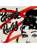 Pauline Cornée, Audrey Hepburn Break the rules, painting - Artalistic online contemporary art buying and selling gallery