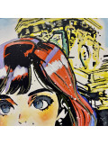 Pauline Cornée, Lady in Monaco, painting - Artalistic online contemporary art buying and selling gallery