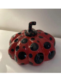 Yayoi Kusama, Naoshima Pumpkin, sculpture - Artalistic online contemporary art buying and selling gallery