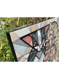 Annemarie Laffont, Geometriccats, painting - Artalistic online contemporary art buying and selling gallery