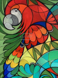 Annemarie Laffont, Ara mix, painting - Artalistic online contemporary art buying and selling gallery