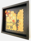 Andrea Van Der Hoeven, Puzzle Park, painting - Artalistic online contemporary art buying and selling gallery