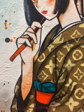 Pauline Cornée, Miss Louis Vuitton, painting - Artalistic online contemporary art buying and selling gallery